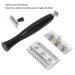 Buy Manual Safety Razor - Black | Best Grip for Home Hotel & Office Use - International Shipping Available - Buy Online on GoSupps.com