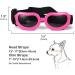 PETLESO Dog Sunglasses - Waterproof Anti-UV Goggles for Small Dogs & Cats - Pink - Buy Online on GoSupps.com