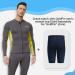 GoldFin Men Neoprene Wetsuit Shorts 3mm Navy Large | Ideal for Water Sports - Buy Online on GoSupps.com