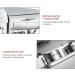 Chafing Dish Stainless Steel Chafing Dish Set Buffet Silver Catering Warmer Set Rectangle Chafing Dish Set for Buffet Catering Kitchen Party(Color:Single Grid) - Buy Online on GoSupps.com