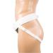 OTC Medical Hernia Belt Support for Single & Double Hernias Non-Abrasive Truss for Inguinal/Scrotal White Medium | Shop Internationally - Buy Online on GoSupps.com