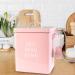 Joberio 6L Laundry Room Container Multifunctional Washing Powder Storage Tin Farmhouse Detergent Powder Storage Box with Scoop Airtight Lid & Handles Perfect for Holding Pods Tablets Capsules Powder White - Buy Online on GoSupps.com