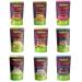Freeze Dried Fruit Tasting Kit – Unsweetened Dried Fruit – Topping for Cereal, Porridge – Fruit Snacks – Full of Taste – 225g by NutriPur