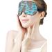Cute Cartoon Manatee and Fish Sleep Mask - Adjustable Eye Cover for Sleeping & Travel - Buy Online on GoSupps.com