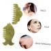 Shop Tovinanna 2-Piece Jade Comb Set | Face & Scalp Massage Tools for Skin Care & Relaxation - Buy Online on GoSupps.com