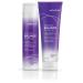 Joico Color Balance Purple Shampoo & Conditioner Set  Eliminate Brassy and Yellow tones  for Cool Blonde or Gray Hair 2 Piece Set