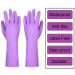 Buy Eygood Rinse Gloves - Latex-Free Waterproof Reusable Cleaning Gloves with Cotton Lining (2 Pairs) for Kitchen & Household Use - Buy Online on GoSupps.com