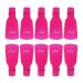 Ime Nail Polish Remover Clips Set - 10 Pcs Gel Cap Soak Clips for UV Manicure & Nail Art | Efficient Gel Polish Removal Tool - Buy Online on GoSupps.com