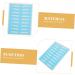 Angoily 8 pairs Eye Makeup Eyebrow Practice Tool Skin Training Brow - Buy Online on GoSupps.com