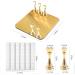 lootaan Nail Holder for Painting Nails Heart Nail Stand for Press ons / Nail Display / Nail Practice with Reusable Adhesive Putty Nail Tech Must Haves Nail Supplies (Gold) - Buy Online on GoSupps.com