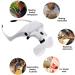 Itian Lightweight Head Magnifier Adjustable Magnifying Glass Loupe Visor Hands Free Eyeglasses Bracket/Headband Interchangeable Headset Magnifier with 2 LED & 5 Different Lenses(1.0X 1.5X 2.0X 2.5X 3.5X) - Buy Online on GoSupps.com
