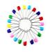50PCS Stainless Steel Cloth Diaper Pins - Assorted Color Traditional Safety Pins - Buy Online on GoSupps.com