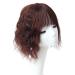 Real Hair Clip-In Middle Parting Pony Hairpiece - 13x13 cm Loose Corrugated Attachment for Women - Perfect for Thin Brown Hair - Buy Online on GoSupps.com