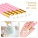 5-Piece Eyelash Shampoo & Blackhead Removal Brush Set - Deep Cleansing Facial Tools in Pink - Buy Online on GoSupps.com