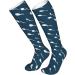 Buy Compression Socks for Men & Women - 15-20 mmHg Support for Running & Cycling - Swimming Sperm Design - Buy Online on GoSupps.com