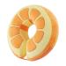 Ieuumler inflatable hinge dog adjustable convenient dog collar leak protection for dogs & cats after the operation biting and scratching EU004 l orange l