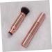 MAGICLULU Double-ended Makeup Brush Face Brush Blusher Brush Powder Applicator Loose Powder Brush Blush Brush Women Makeup Tool Travel Plaster Brush Plastic Rose Gold - Buy Online on GoSupps.com