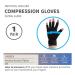 Compression Arthritis Gloves with Strap - Best Open Finger Hand Wrist Support for Rheumatoid Arthritis Carpal Tunnel & Tendonitis - Large Hand Pain Relief & Daily Healing - Buy Online on GoSupps.com