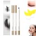 behound Long Lasting Waterproof Eyeliner Pencil Eyeliner Stick Drying Lastin Long Lasting Eyeliner 24 Hour Waterproof Eye Liner Waterproof Smudge Proof Pencil with Sharpener (Black*2)