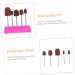 Toddmomy Manicure Drill Bit 1 Set Nail Sand Ring Cap Clean Drill Rig To Rotate Felt Wool Nail Drill Bit 8x6cm Rosy - Buy Online on GoSupps.com
