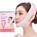 MROPFEL Reusable Chin Strap-Double Chin Reducer Adjustable High Elasticity Chin Mask  Breathable Face Lifting Strap- Face Belt