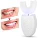 ANGGREK U-Shaped Automatic 360 Teeth Whitening Adult Electric Toothbrush - Oral Care Tool (White/Pink/Black) - Buy Online on GoSupps.com