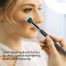 Dpolla New Expert Pro Duo Fiber Stippling Makeup Brushes - 2PCS Set for Foundation, Powder, Highlight, Cream, Blush - Black - Buy Online on GoSupps.com