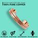 Juccini Copper Bracelet for Arthritis Pain Relief - High Gauge Pure Copper Bracelet for Men & Women - Chain Healer 1 pc - Buy Online on GoSupps.com
