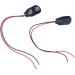 Buy 2pcs 15cm Wire Cable 9V Battery Clip Connector I Type - Black & Red for International Shipping - Buy Online on GoSupps.com