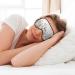 Floral Herbs Botanical Engraving Print Eye Mask | Unisex Light-Blocking Sleep Mask - Buy Online on GoSupps.com