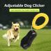 Zerodis Dog Training Clicker - Adjustable 3-Stage Sound Universal Pet Behavior Trainer for Cats & Dogs (Black) - International Shipping Available - Buy Online on GoSupps.com