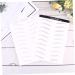 WOONEKY 6 Sheets Pairs Eyebrow Makeup Tools Brow Lamination False Eyebrows Sticker Stickers Eye Brow Black - Buy Online on GoSupps.com