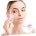 VINTORKY Face Exfoliator Brush Manual Cleaning Tools Bath Scrubber Irish Accessories for Skin Brush Face Wash Face Scrub Facial Cleansing Brush Travel Beauty Tools Handheld 13x5cm Sky-blue - Buy Online on GoSupps.com