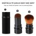 Vtrem 34 Colors Kabuki Foundation Brush Retractable Red Black Travel Makeup Brush Set - Buy Online on GoSupps.com