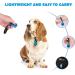 Oyefly Dog Clicker Set - 2 Large Button Training Clickers for Dogs Cats & Horses - Black & Cyan | Effective Dog Training Tools - Buy Online on GoSupps.com