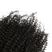 Mila 18 Clip-In Hair Extensions | 100% Brazilian Virgin Kinky Curly Real Hair - Natural Black 1B 7 Tresses 120g - Buy Online on GoSupps.com
