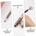 Healeved 3 Eyebrow Pen Makeup Tool Crystal Aluminum Alloy Brow Pencil Eyebrow Kit Golden - Buy Online on GoSupps.com