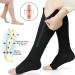 Zipper Compression Socks for Men & Women | Medical Open Foot Stockings Class 2 for Running & Sport - Skin L/XL - Buy Online on GoSupps.com