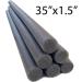Craft Foam Sticks 1.5x35 - 6 Pack Grey Color for DIY Projects - Buy Online on GoSupps.com