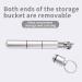 TOOKICHI 6-in-1 Ear Wax Removal Kit - Stainless Steel Ear Pick Tools with Keychain Box - Buy Online on GoSupps.com