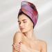 Pink Pig Microfiber Hair Towel - Super Absorbent Coral Velvet Wrap for Long Curly & Thick Hair | Quick Dry Solution for Women - Buy Online on GoSupps.com