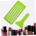 Housoutil 3pcs Lipstick Filling Mold Set - Cosmetic Spatula & Green Molds (25x11cm) for DIY Lipstick Making - Buy Online on GoSupps.com