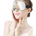 Light-Blocking Sleep Mask - Golden Retriever Summer Flower & Cat Design | Comfortable Adjustable Eye Cover for Men & Women - Buy Online on GoSupps.com