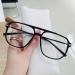 LTSrll pilot's reading glasses for women and men retro reading glasses with blue light blocking computer glasses against overexertion of the eyes (color: black size: +150) +150 black