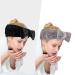 UNIMEIX 2 Pack Spa Headband and Wrist Washband Set - Reusable Soft Makeup Headband for Skincare - BlackGray - Buy Online on GoSupps.com