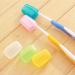 BZKSER Travel Toothbrush Set - 10 pcs with Protective Case & Caps | Portable Toothbrush Holder in 5 Colors - Buy Online on GoSupps.com
