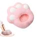 FECFUCY foot warmers under the desk-heated sweet heating pillows warm shoes-cat paw winter foot warmers warm shoes for offices bedrooms travel pink-colored cat claw model