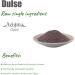 Premium Dried Dulse Powder 80g (2.8 oz) Nutrient-Rich Sea Vegetable for Culinary Use Sustainable and Eco-Friendly - Buy Online on GoSupps.com