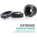 Movo Photo AF Macro Extension Tube Set for Nikon DSLR Camera - 12mm, 20mm, 36mm Metal Mount Tubes - Buy Online on GoSupps.com