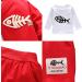 BINIDUCKLING Baby Boys 3-Piece Outfit Set | Newborn Toddler Casual Clothes | 18-24 Months | Red - Buy Online on GoSupps.com